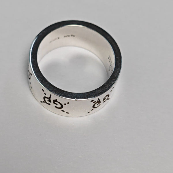 Ghost 925 Sterling Silver Ring HK 15
