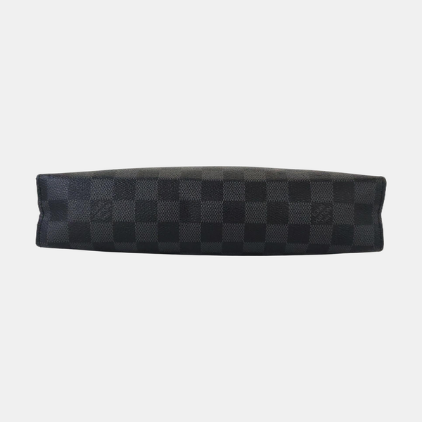 Pochette Voyag MM Damier Graphite Coated Canvas Gray