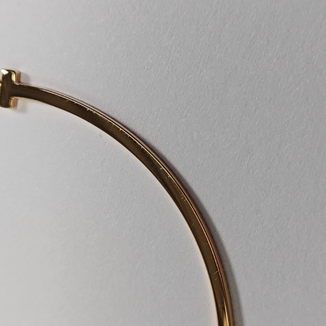 Tiffany T 18k Rose Gold Necklace