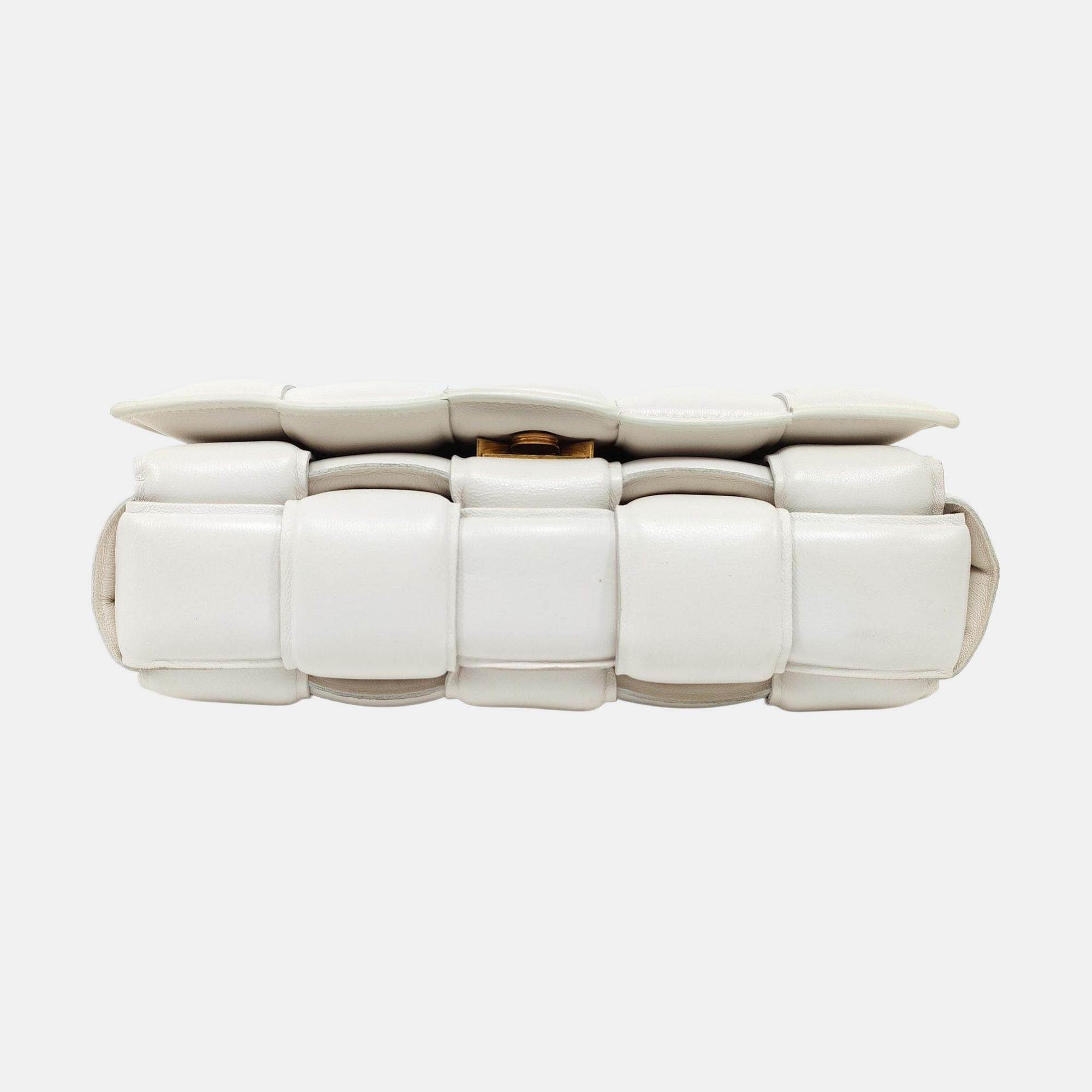 Cassette Medium Lambskin White