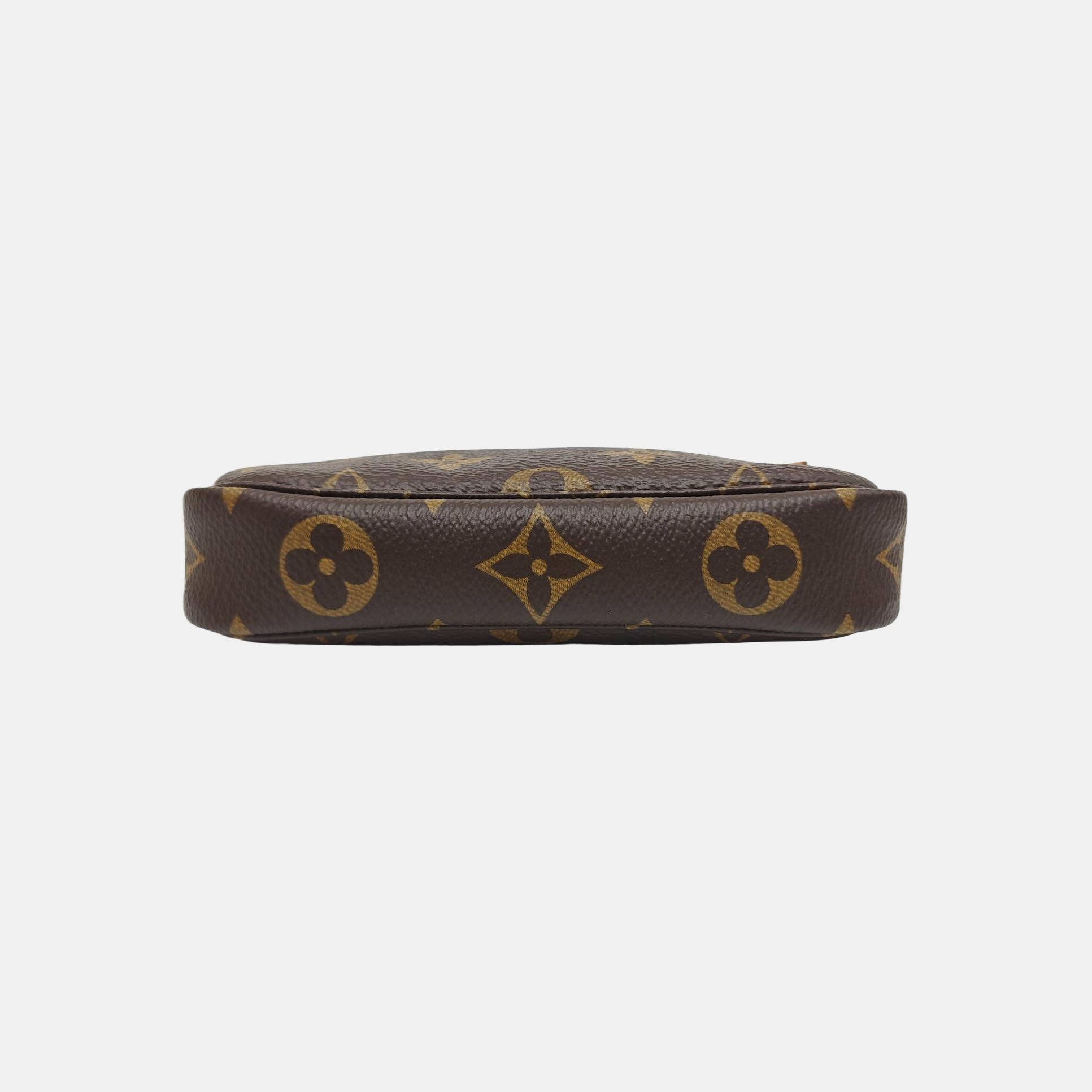 ACCESSOIRES Mini Monogram Coated Canvas Brown