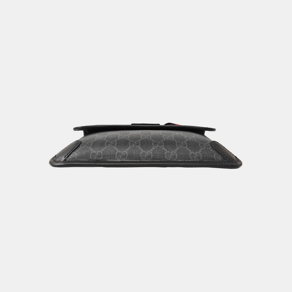 Neo Vintage Monogram Coated Canvas Black