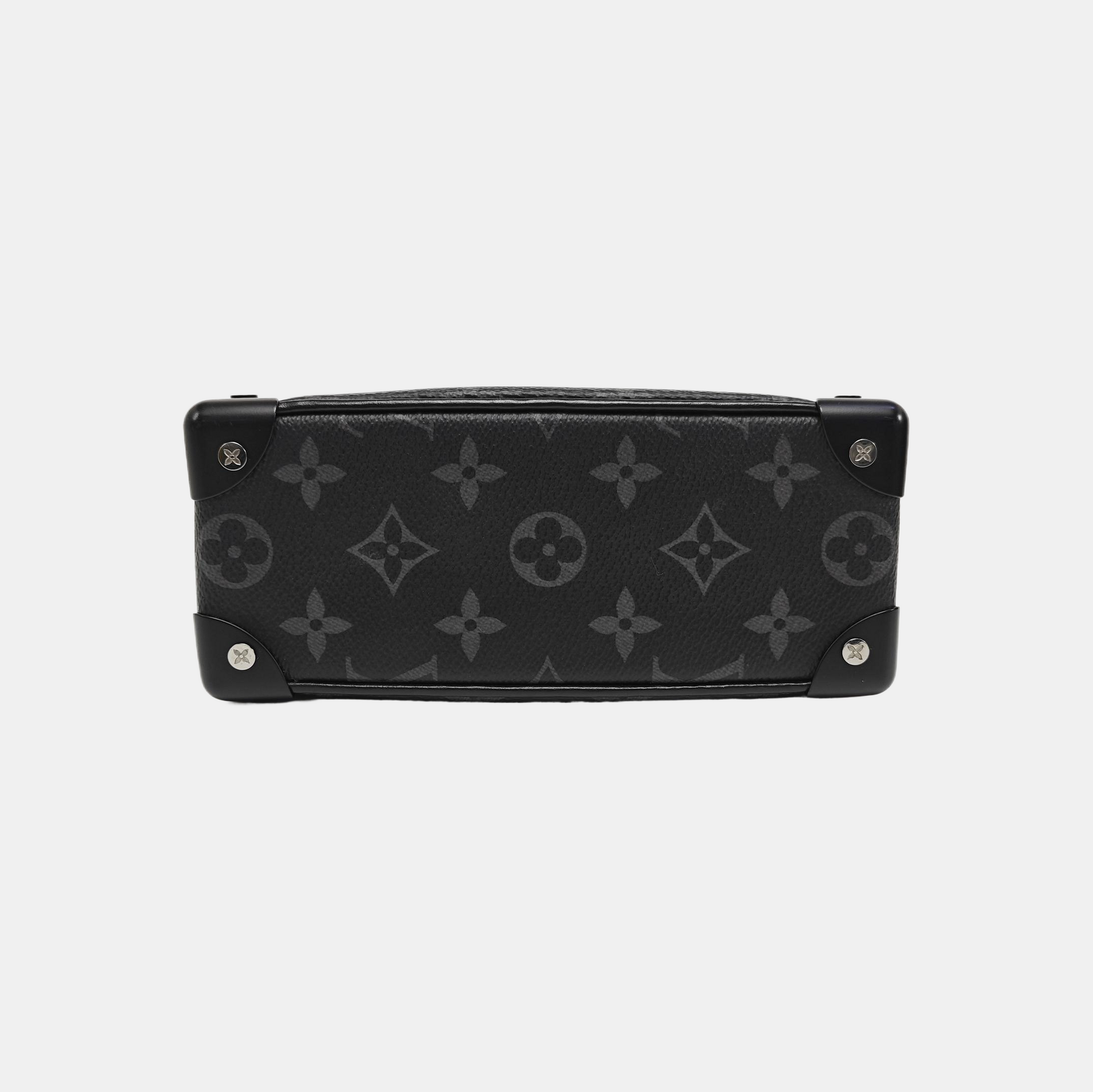 SOFT TRUNK Mini Monogram Coated Canvas Black