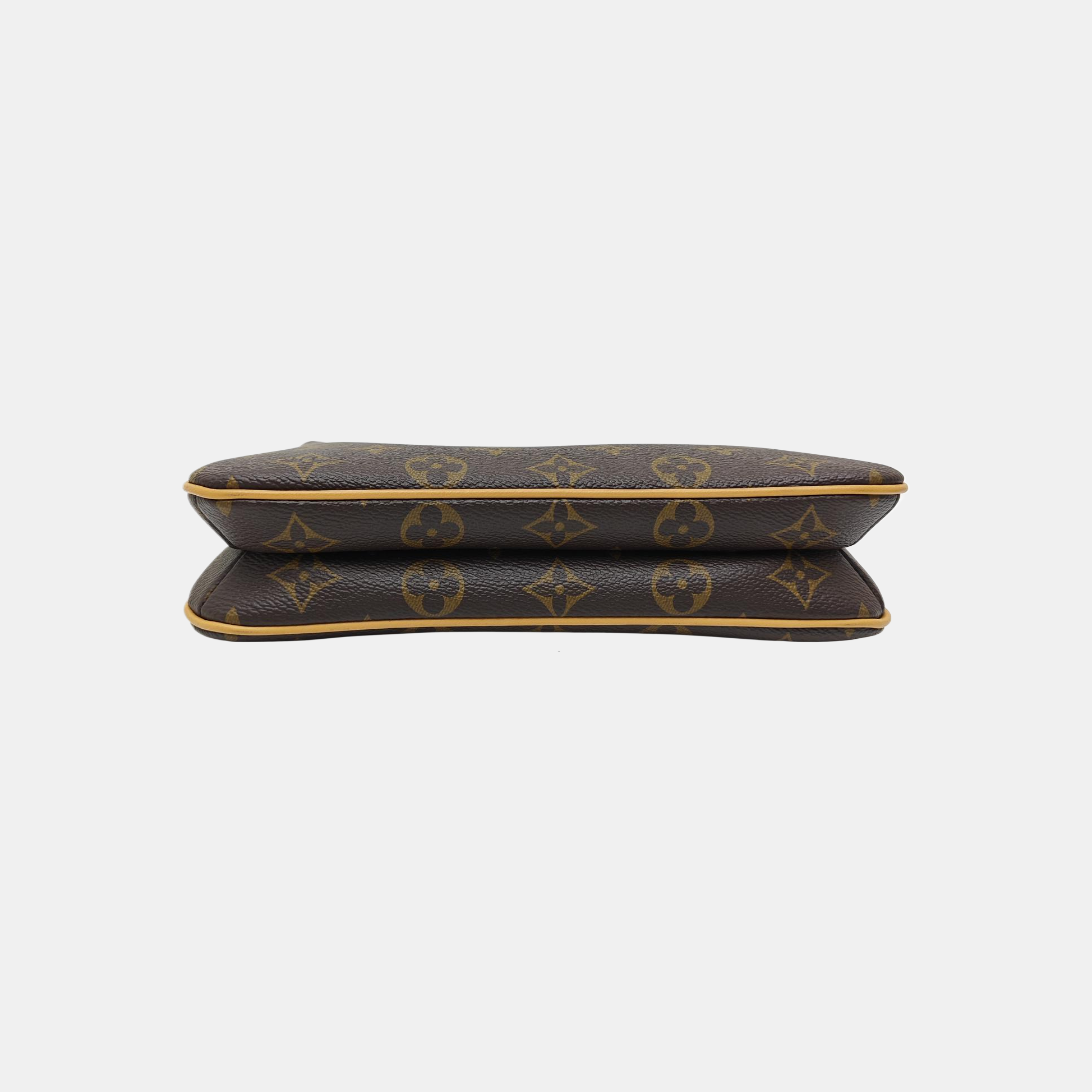 LIV POCHETTE Monogram Coated Canvas Brown