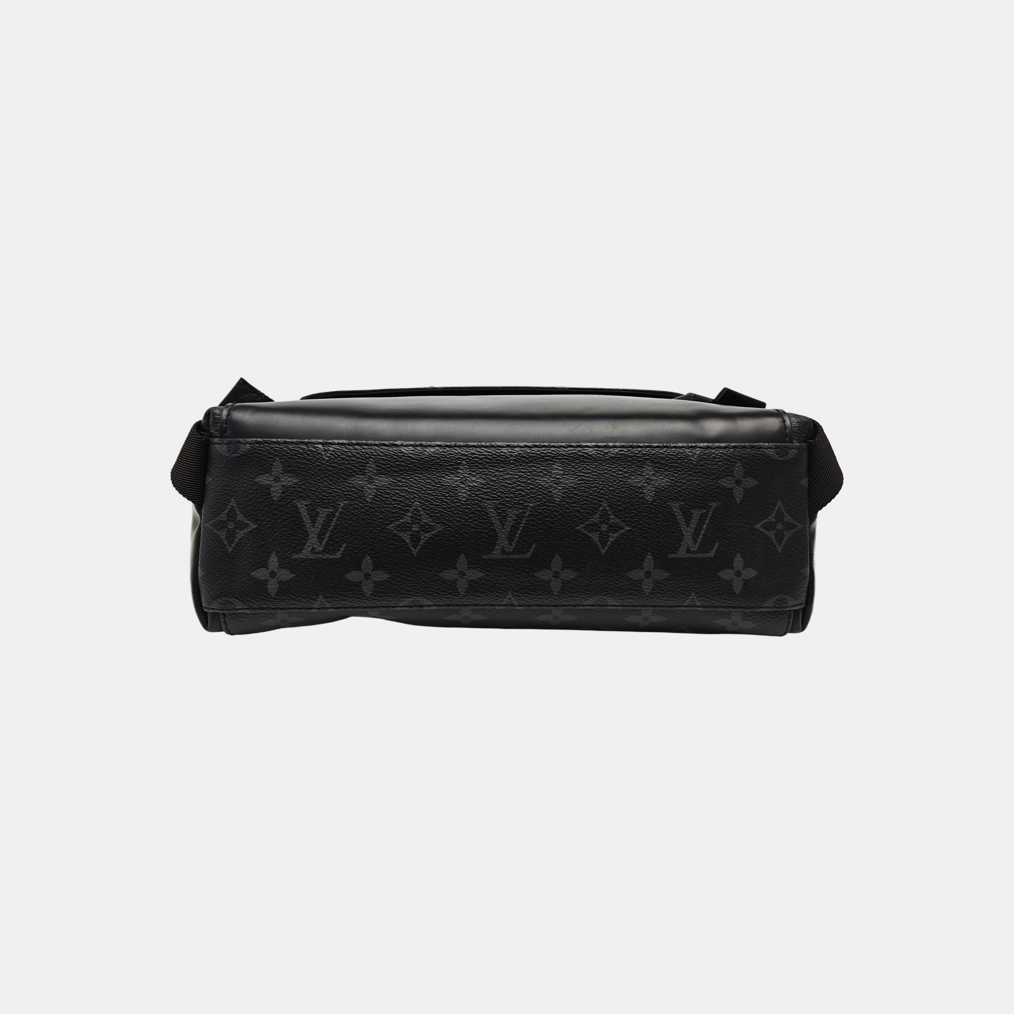 VOYAGER PM Monogram Coated Canvas Black