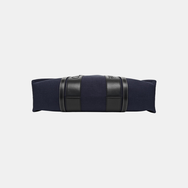 Canvas Top Handle Bag Blue