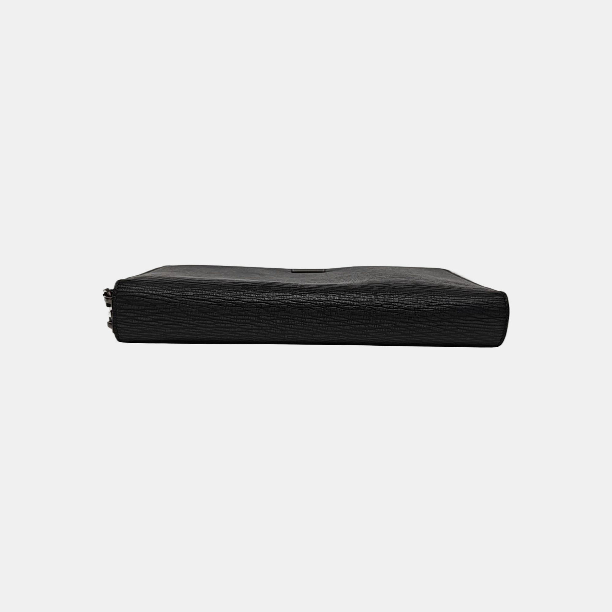 Calfskin Clutch Black