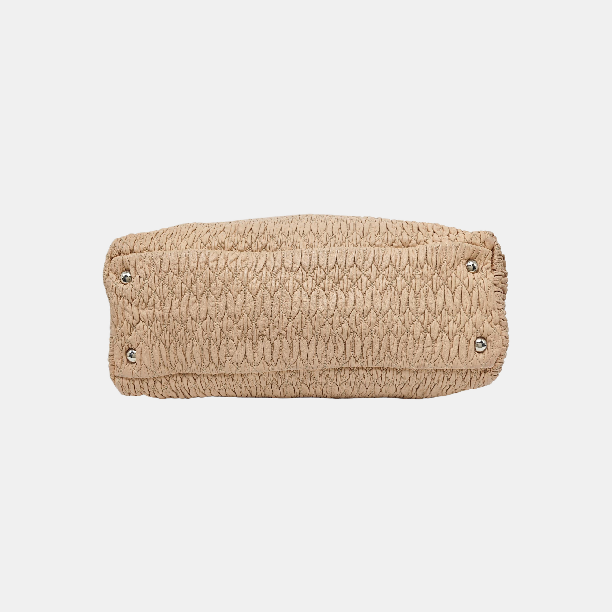 Quilted Lambskin Tote Bag Pink