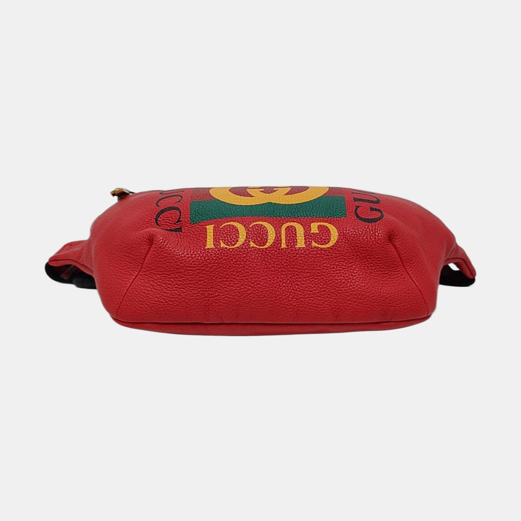 Print Large Calfskin Red