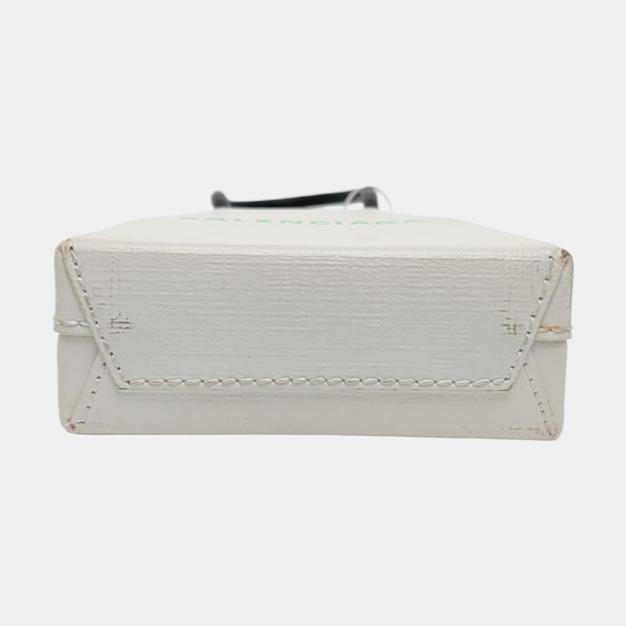Shopping Bag Calfskin White