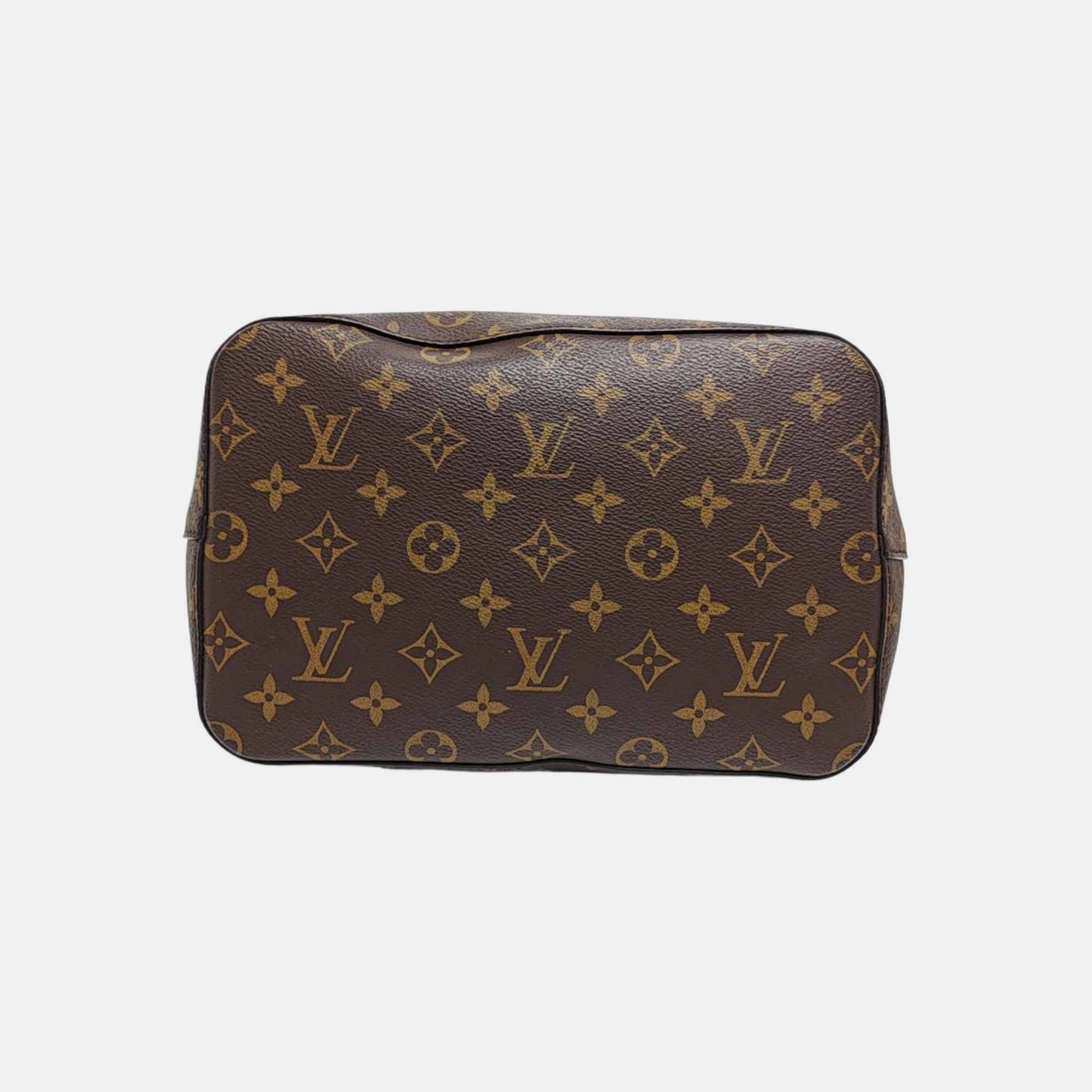 NÉONOÉ MM Monogram Coated Canvas Brown