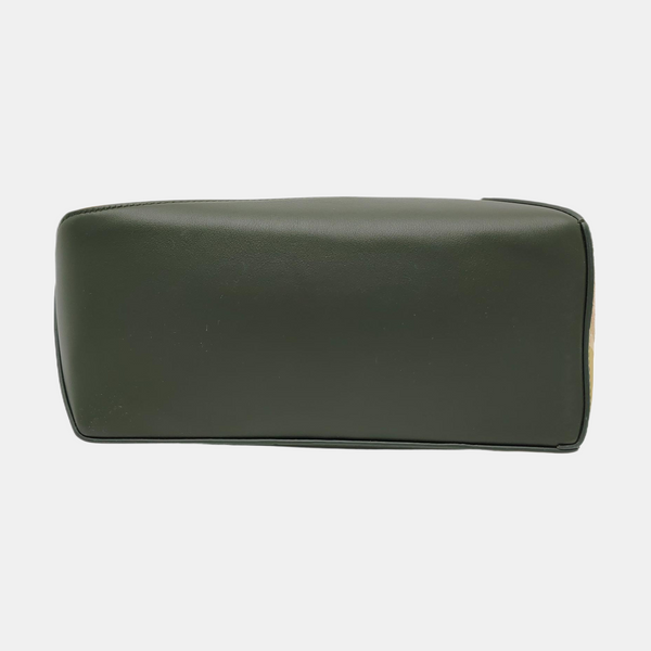 Puzzle Edge Landscape Small Calfskin Green