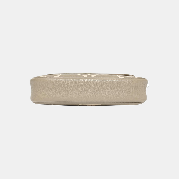 IVY Monogram Calfskin Gray
