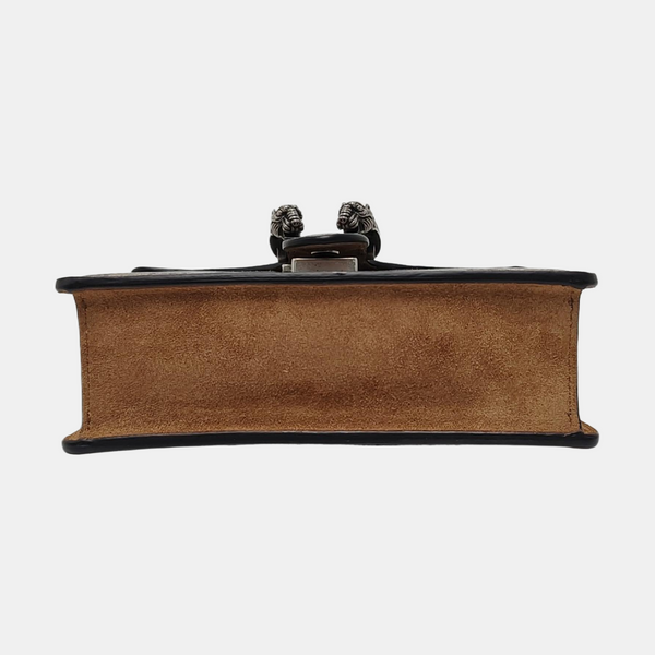 Dionysus Mini Monogram Coated Canvas Beige