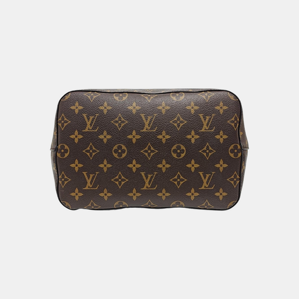 NÉONOÉ MM Monogram Coated Canvas Brown