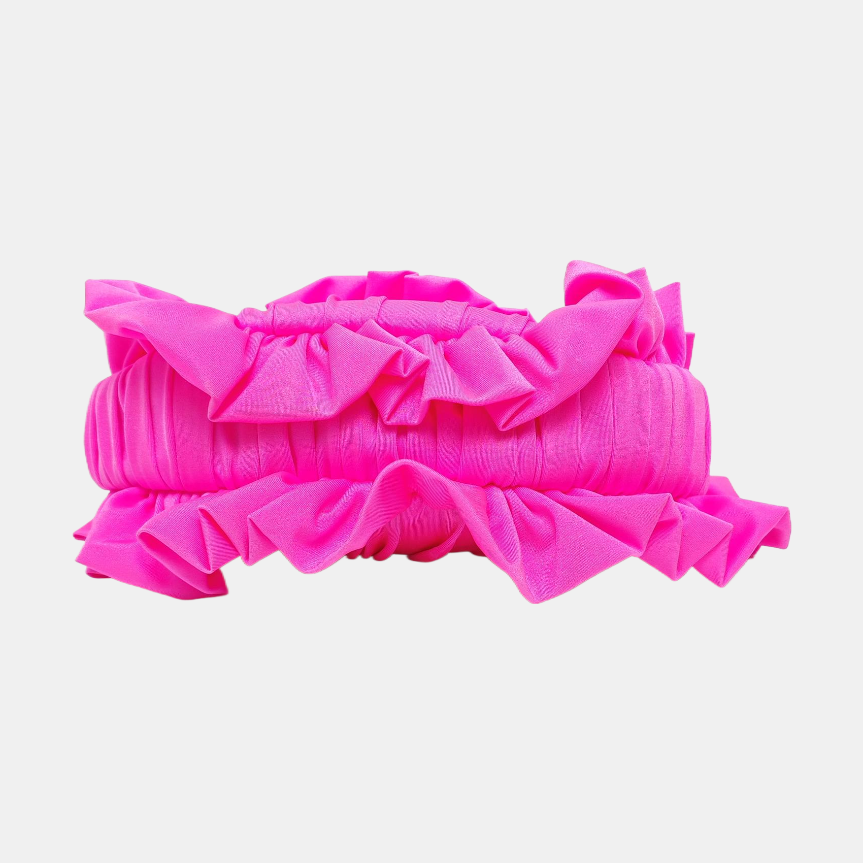 Authenticated pre-owned  Le Cagole XS Fabric Pink - Shoulder Bag at Looply
