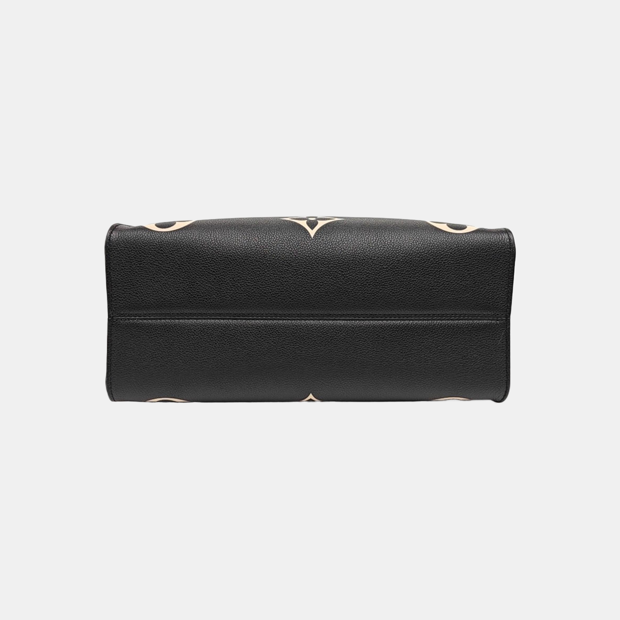 ONTHEGO MM Monogram Calfskin Black