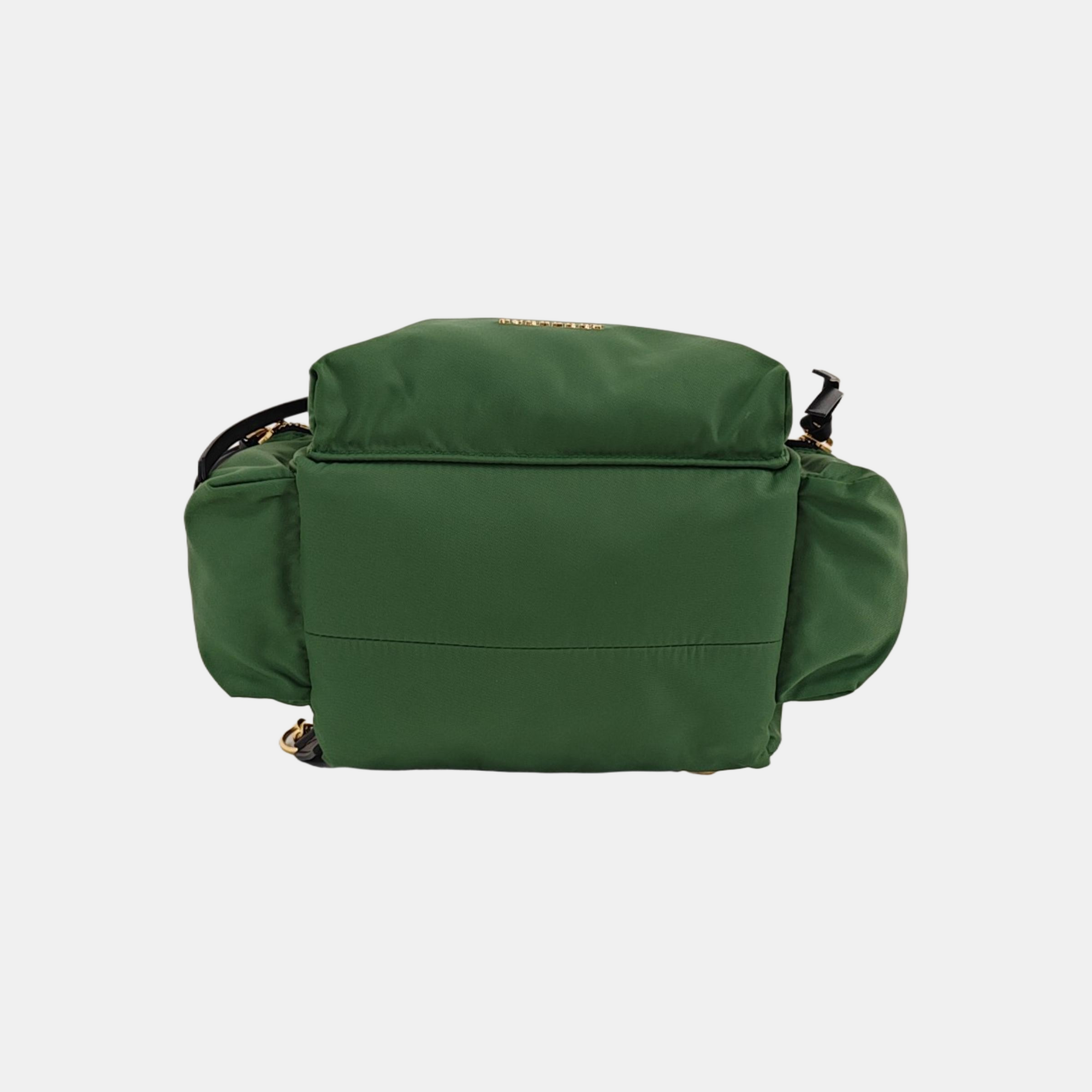 The Rucksack Medium Nylon Green