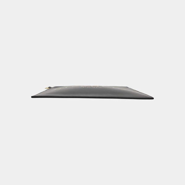 Calfskin Clutch Black