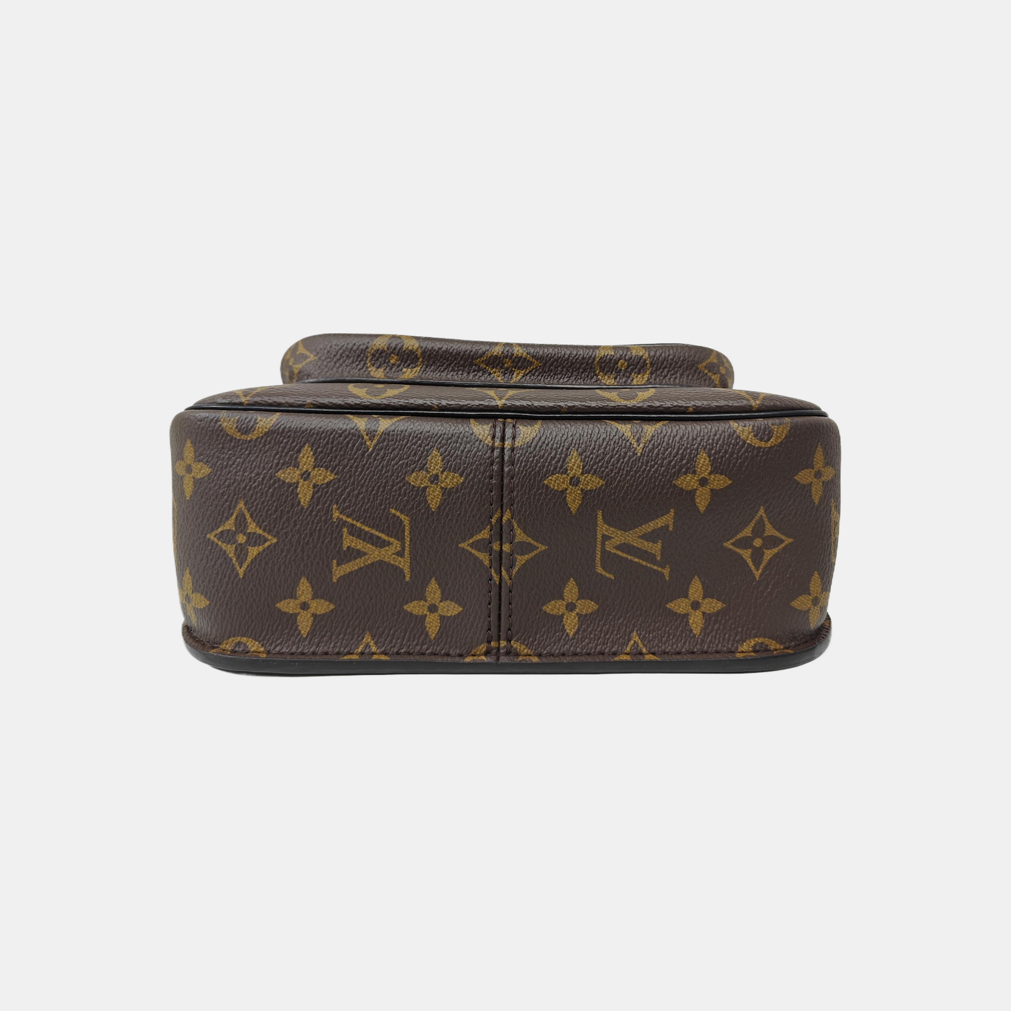 PASSY Monogram Coated Canvas Brown