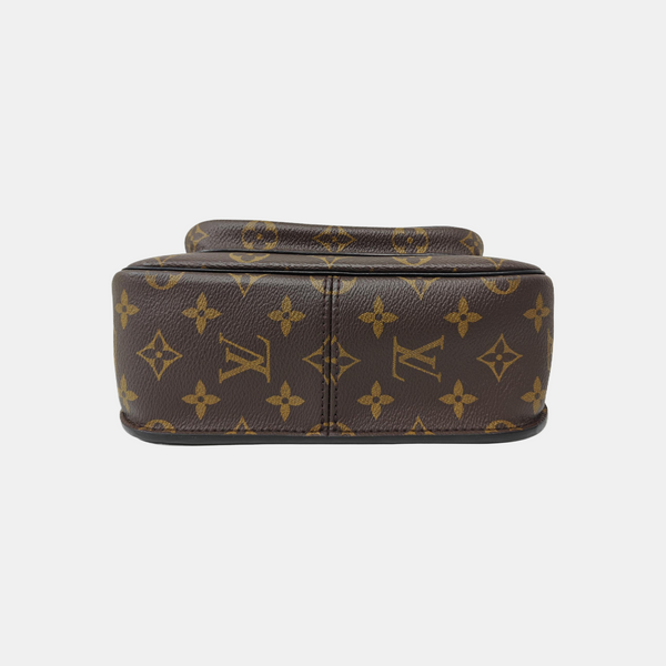 PASSY Monogram Coated Canvas Brown