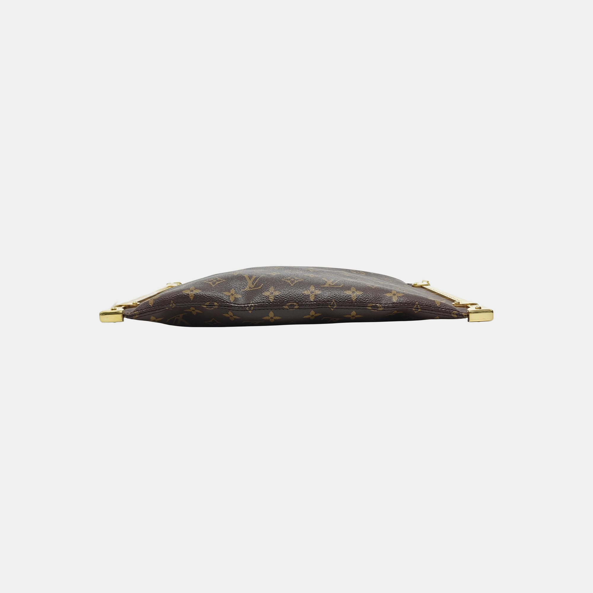 Lucky Trunk Monogram Coated Canvas Brown