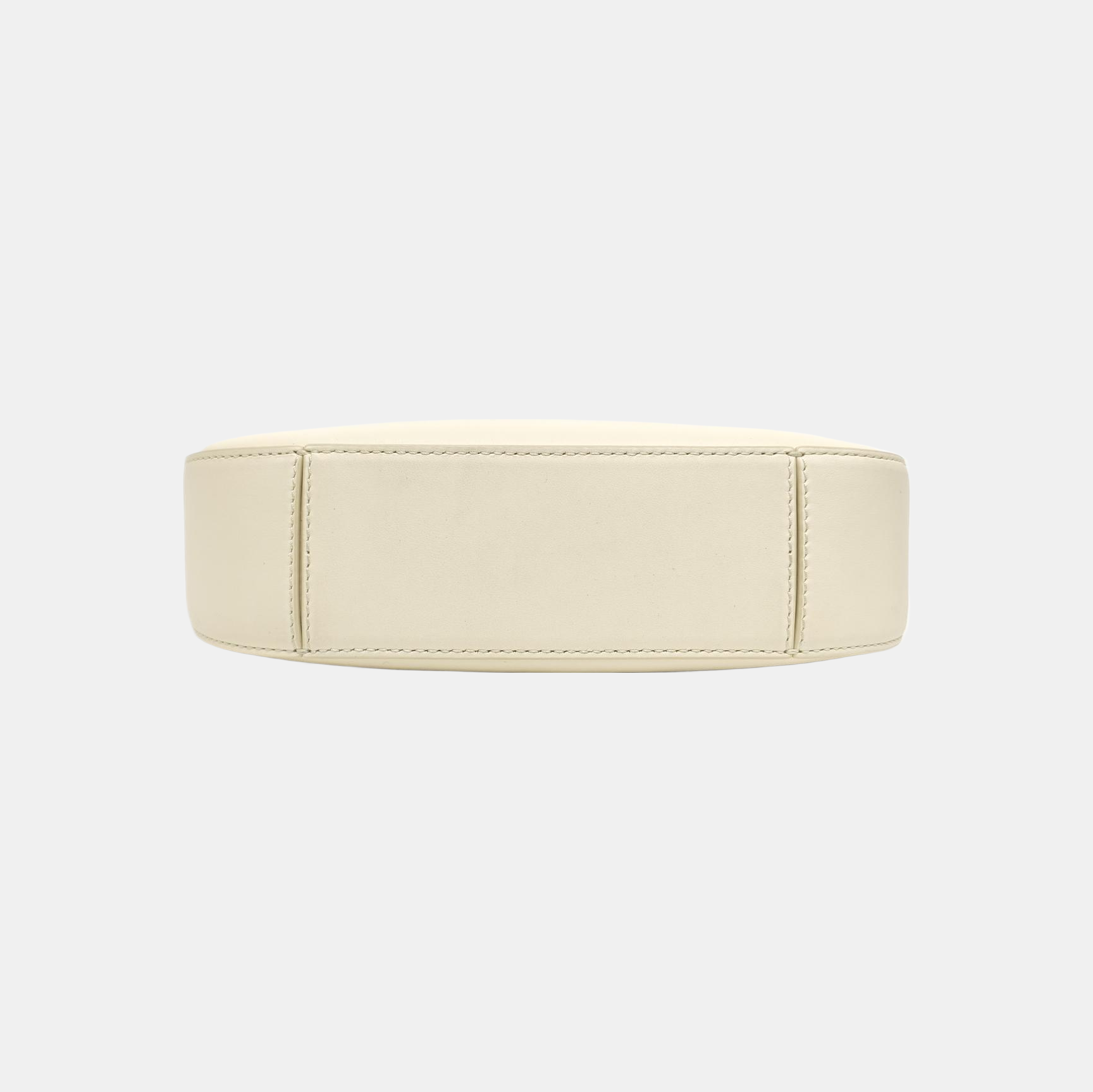 Leather Shoulder Bag White