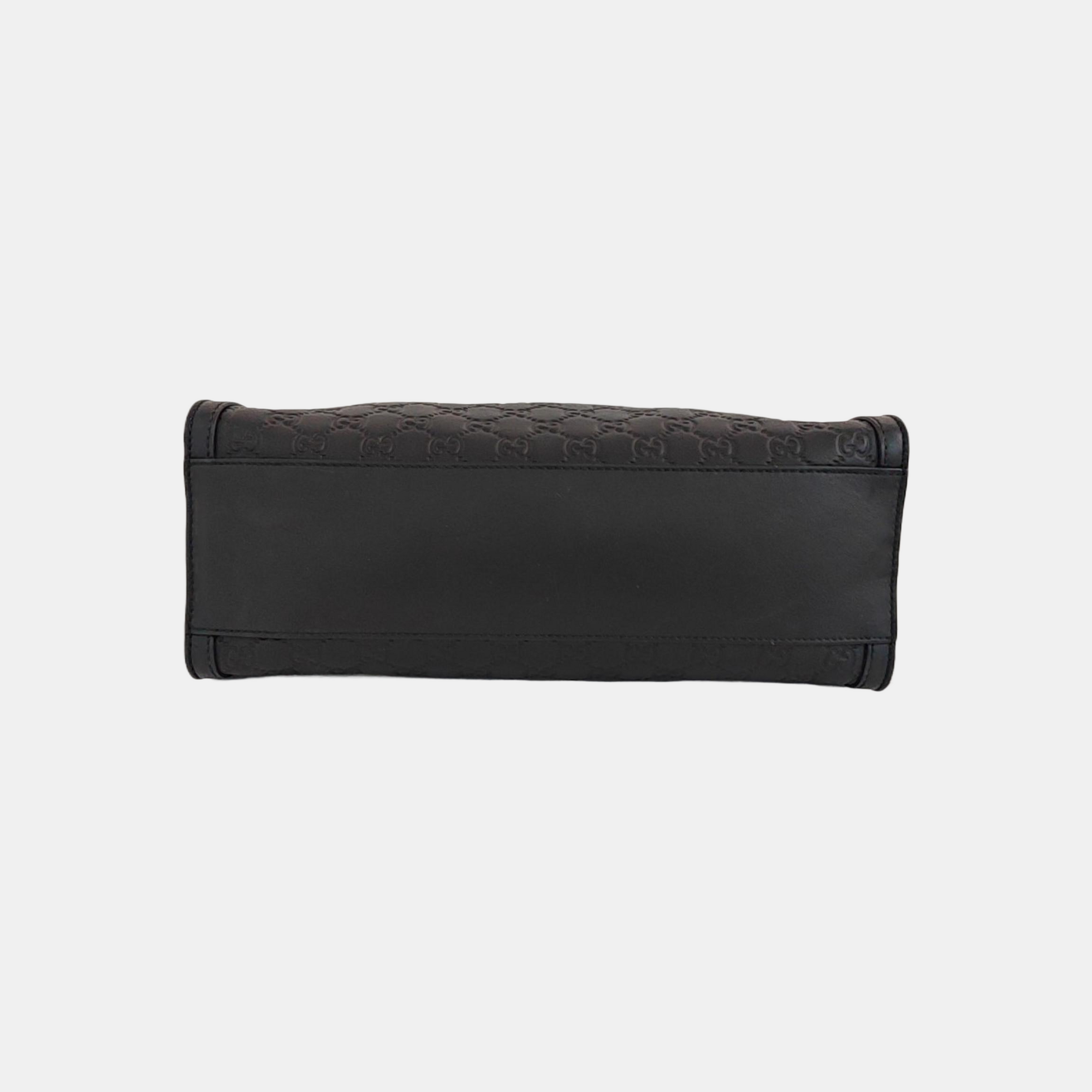 Padlock Medium Monogram Calfskin Black