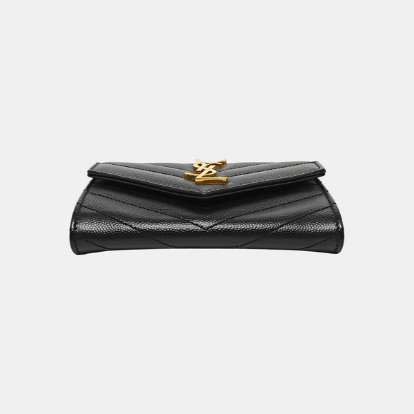MONOGRAM Quilted Calfskin Black Wallet