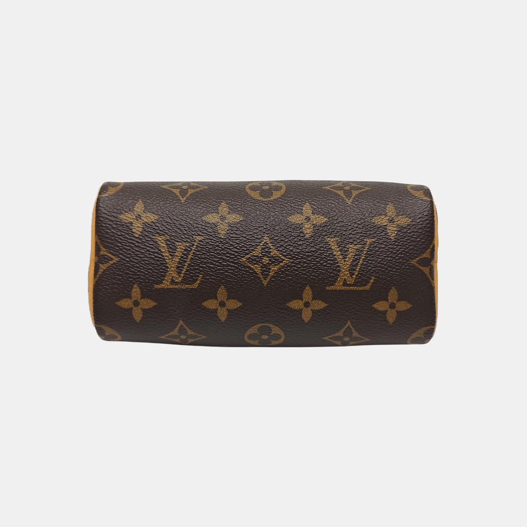 SPEEDY Nano Monogram Coated Canvas Brown