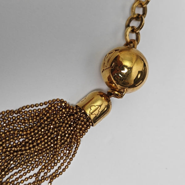 Metal Bag Charm Gold