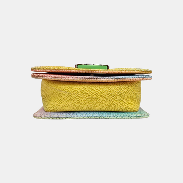 BOY CHANEL Quilted Calfskin Multicolor