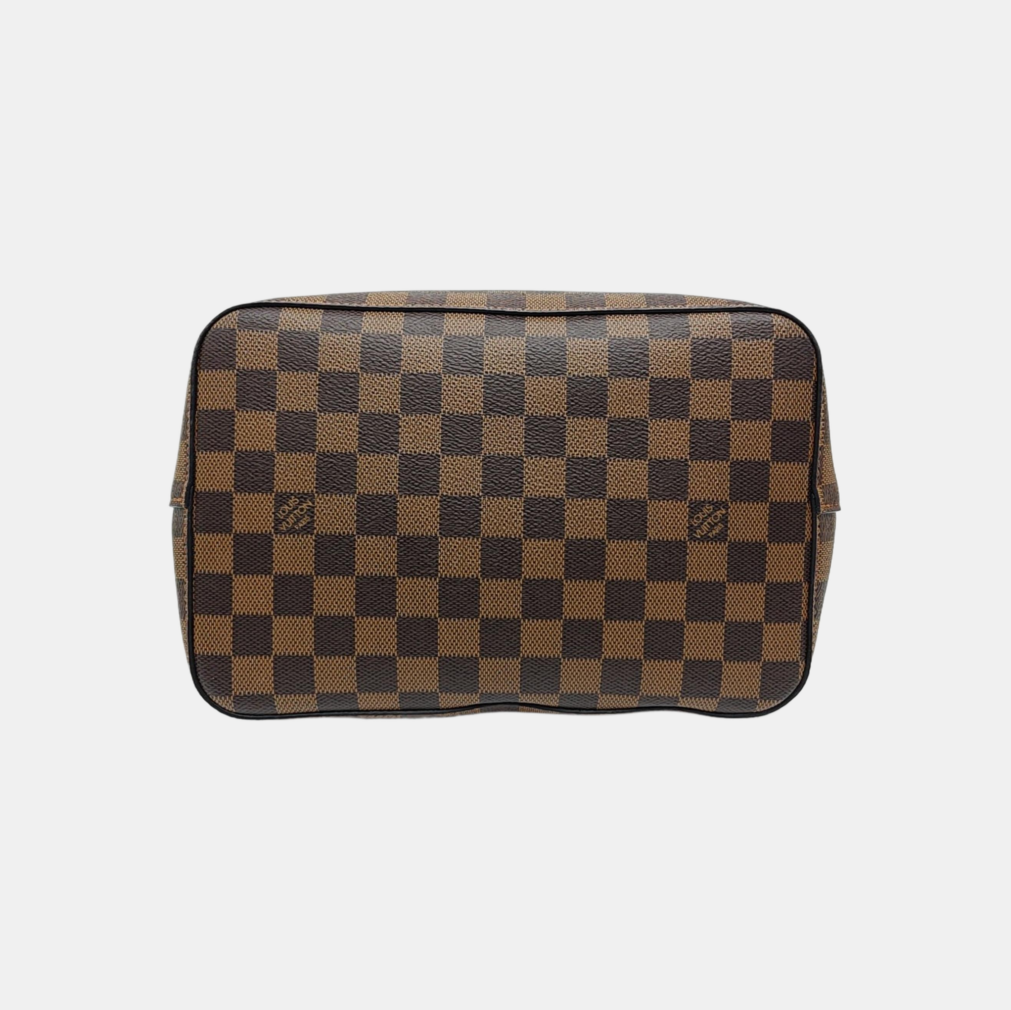 NÉONOÉ MM Damier Ebene Coated Canvas Brown