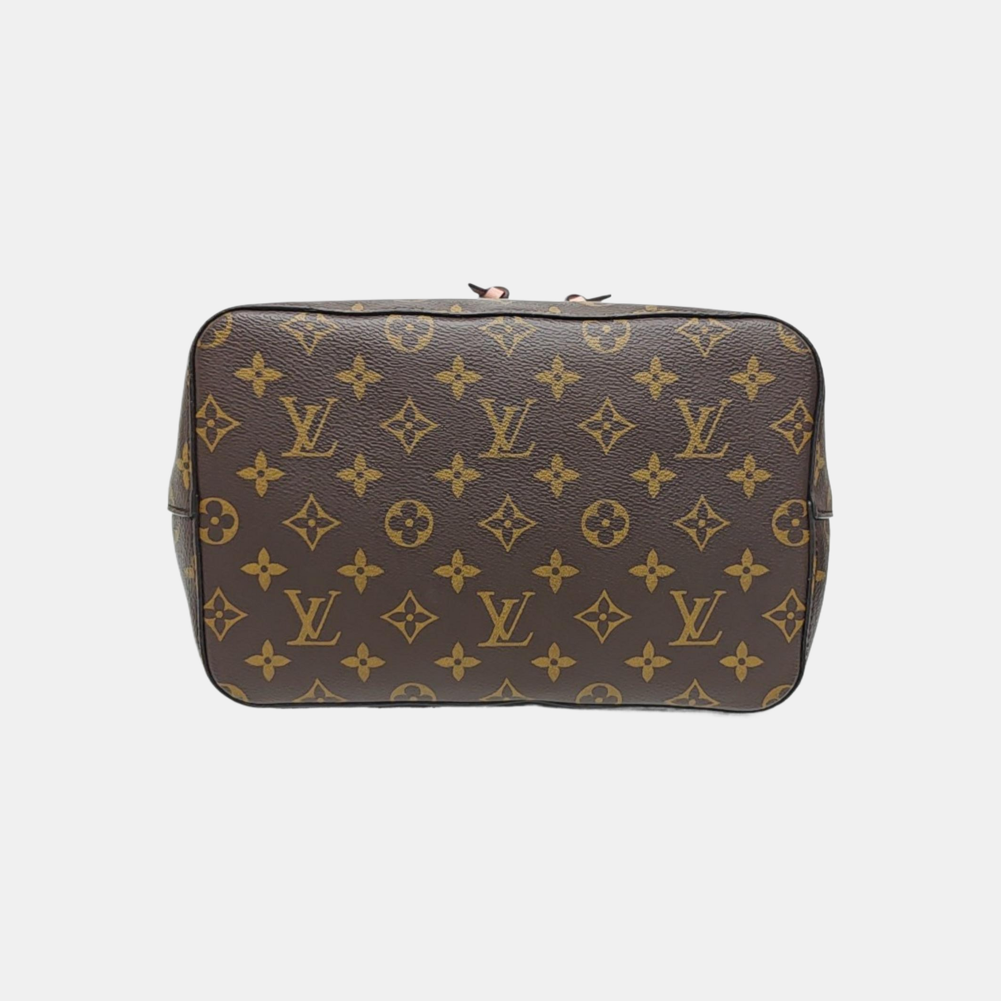 NÉONOÉ MM Monogram Coated Canvas Brown