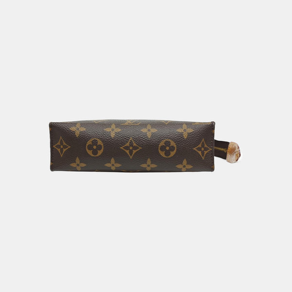TOILET POCKET 19 Monogram Coated Canvas Brown