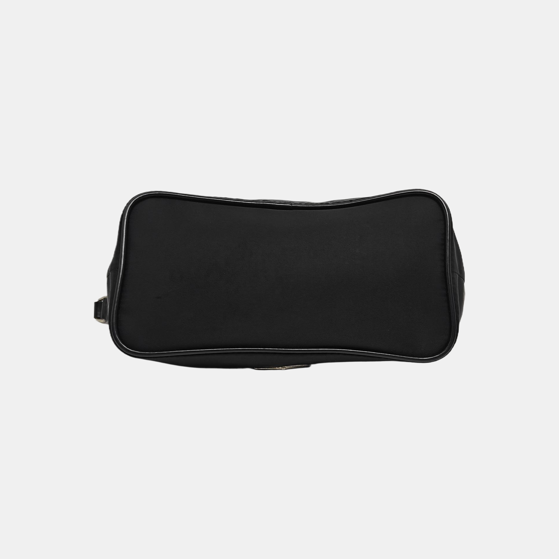 Nylon Shoulder Bag Black