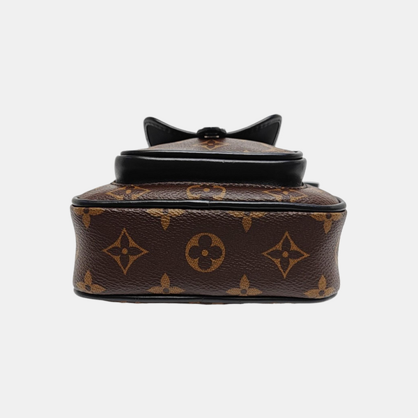 CHRISTOPHER Monogram Coated Canvas Brown