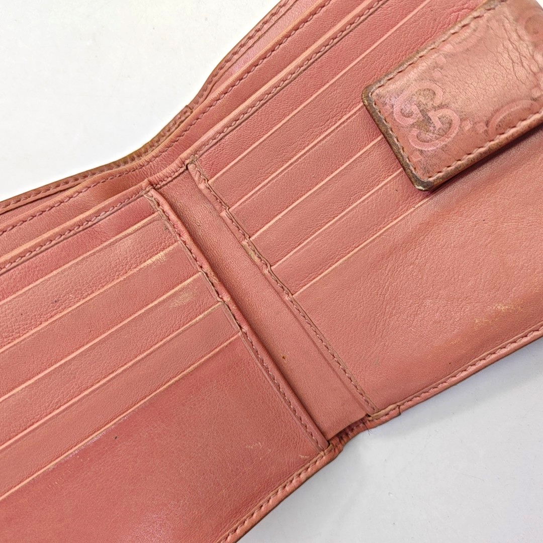 Monogram Calfskin Pink Wallet