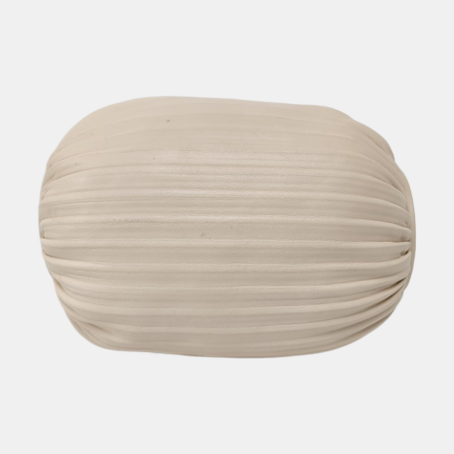 Nest Backet Calfskin White