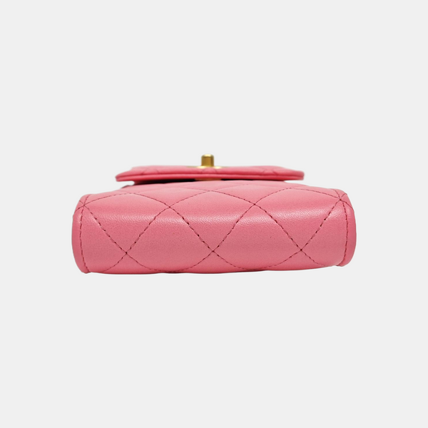 Quilted Lambskin Pink