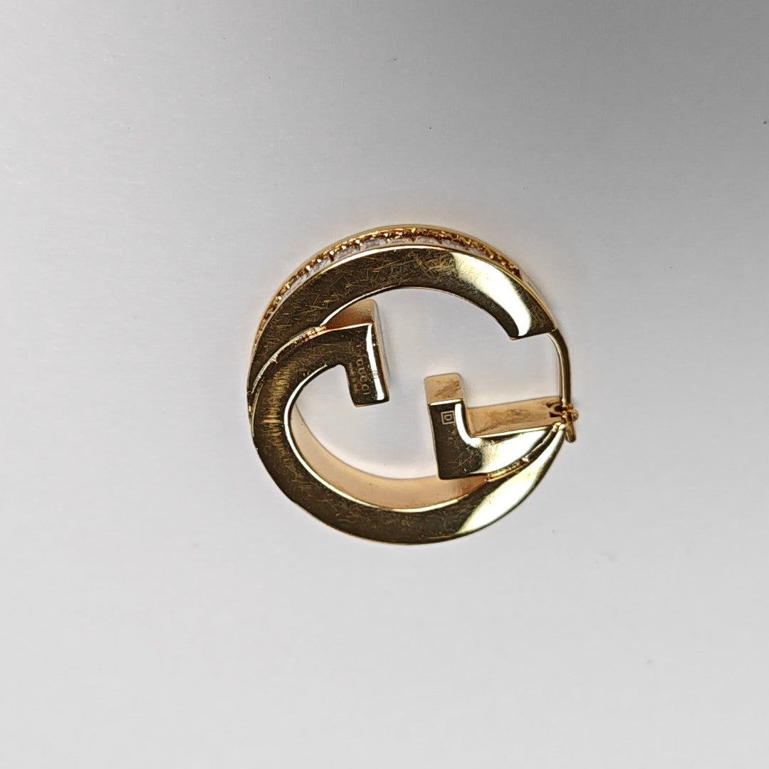 Metal Gold Stud Earrings