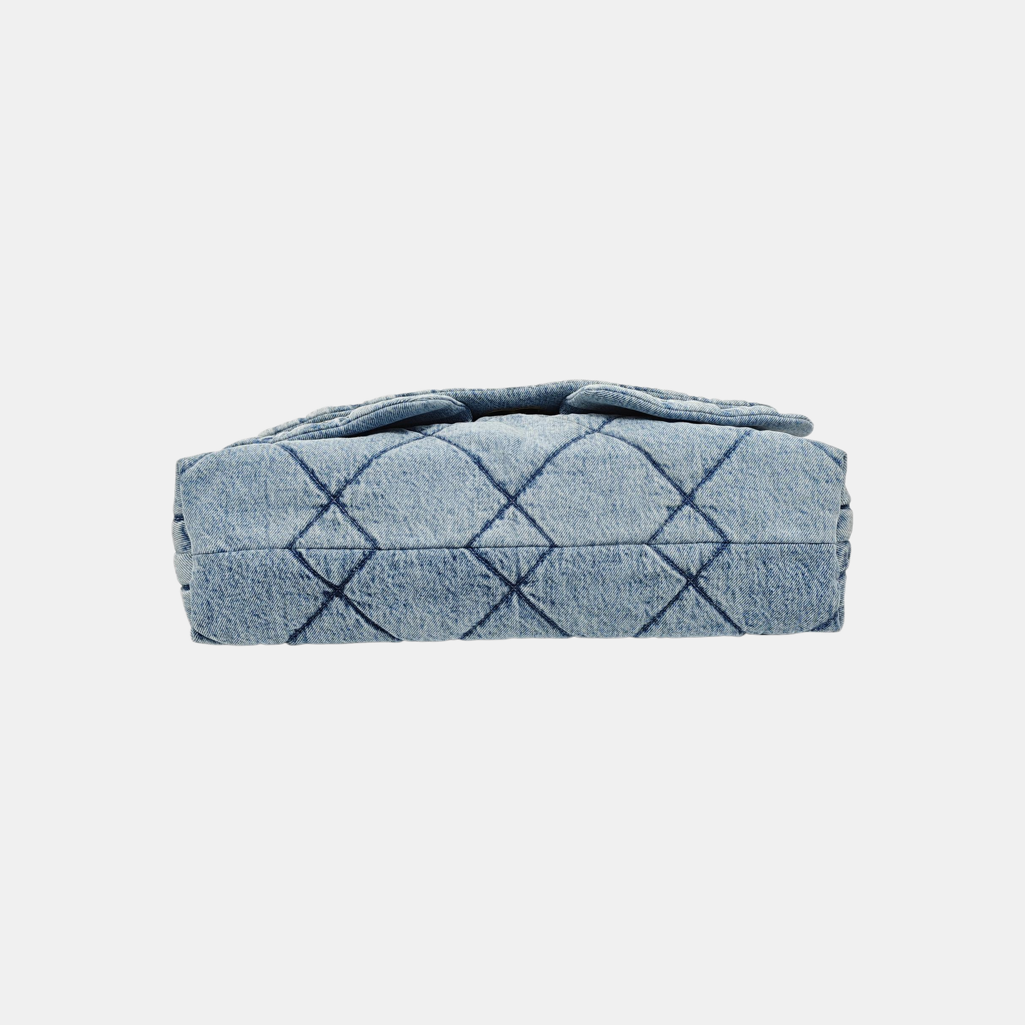 Suppletwins Quilted Denim Blue