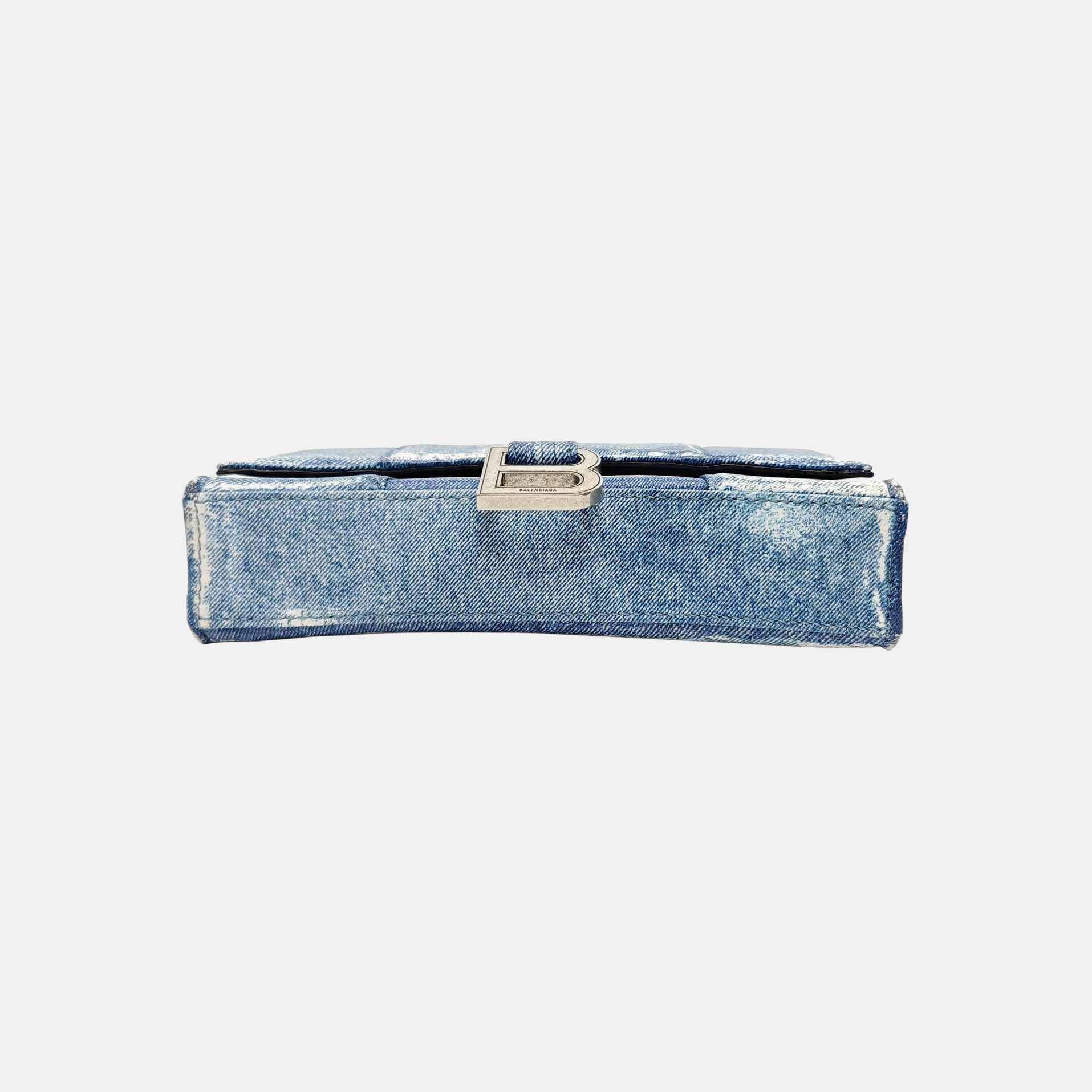 Hourglass Small Calfskin Blue