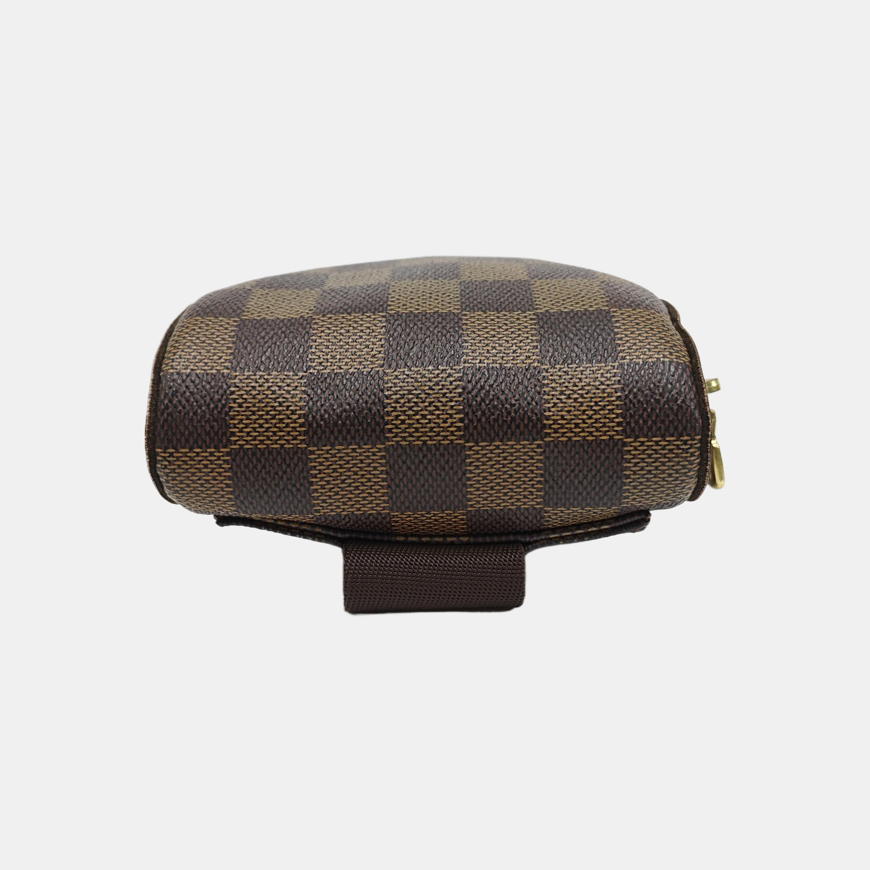 GÉRONIMOS Damier Ebene Coated Canvas Brown