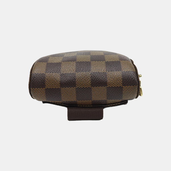 GÉRONIMOS Damier Ebene Coated Canvas Brown