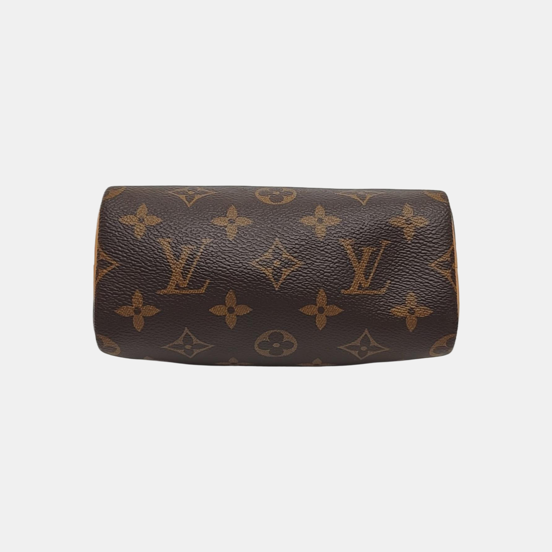 SPEEDY Nano Monogram Coated Canvas Brown