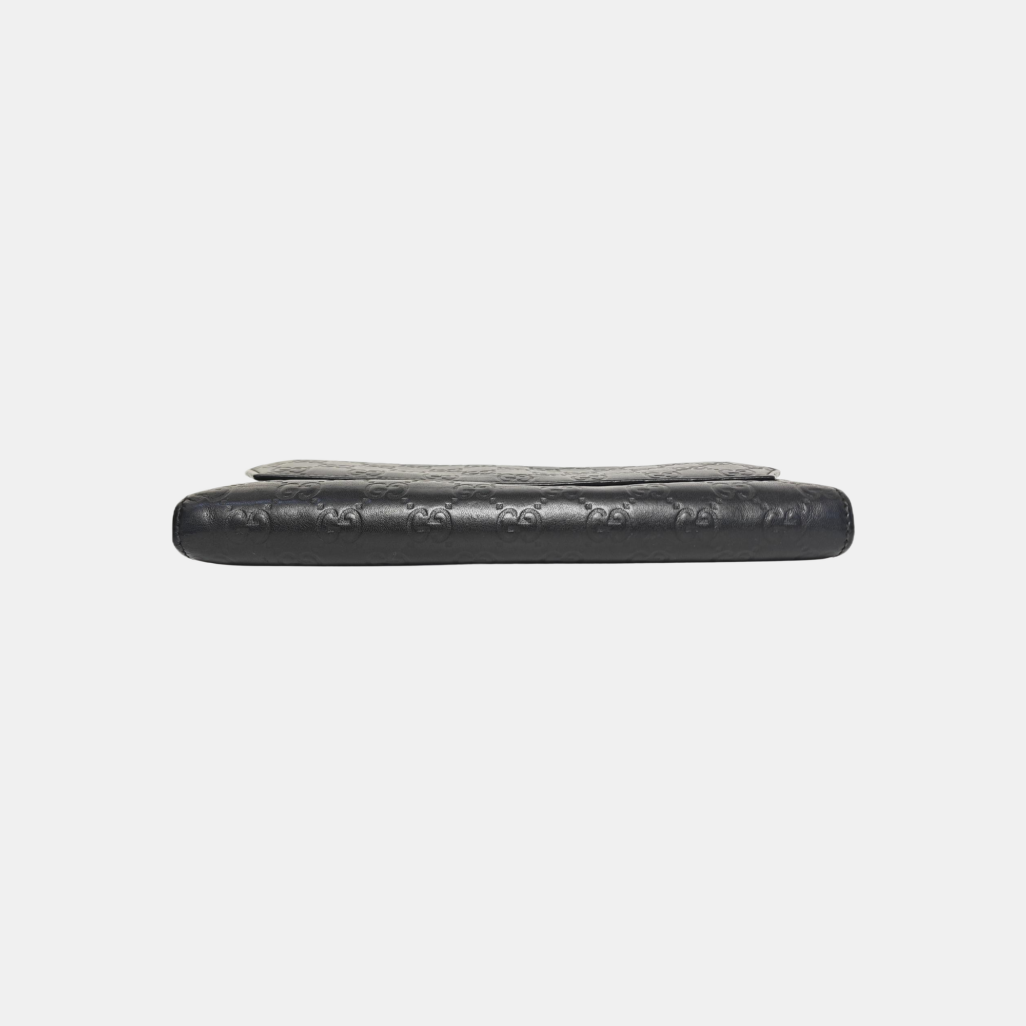 Monogram Calfskin Clutch Black