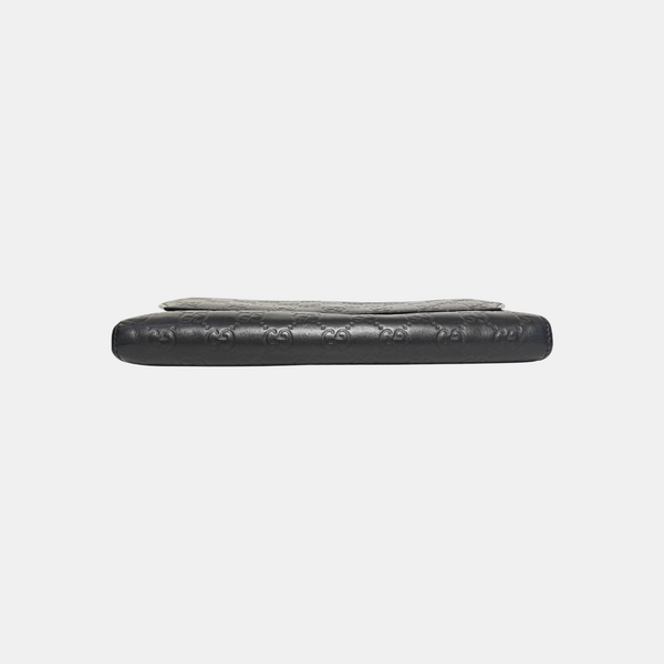 Monogram Calfskin Clutch Black