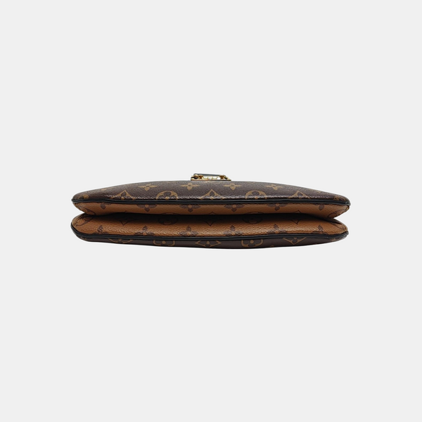 TWINNY Monogram Coated Canvas Brown