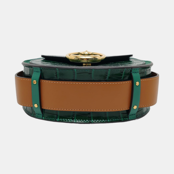Tess Small Calfskin Green